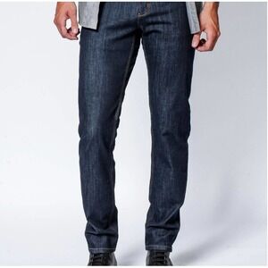 DU/ER Men's L2X Performance Slim MFLS3002 Dark Wash Denim Jeans Size 33" x 34"